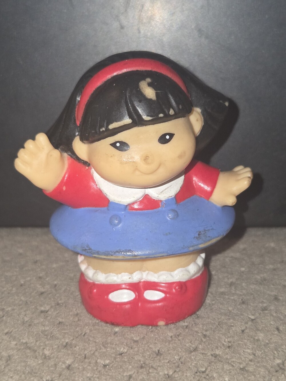 Fisher Price Little People Patriotic Sonya Girl 4th of July USA 1997